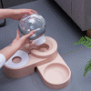 New Bubble Pet Bowls Food Automatic Feeder