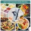 Food Chopper Safe Multi-Functional Vegetable Cutter