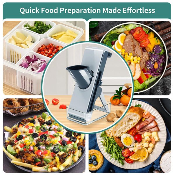 Food Chopper Safe Multi-Functional Vegetable Cutter