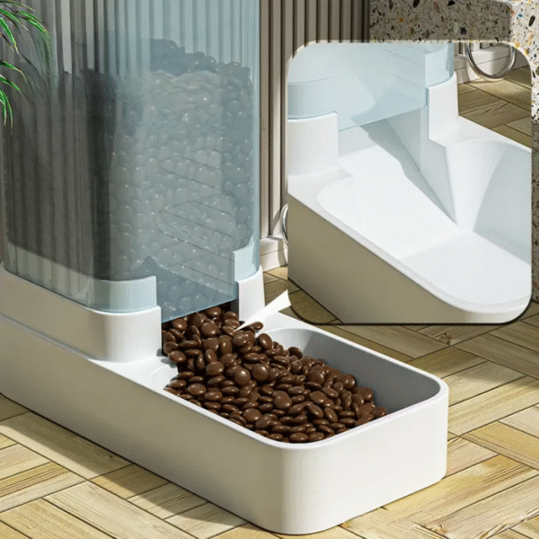 1pc/2pcs Convenient And Stylish Automatic Pet Feeder