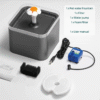 Running Water Circulating Drinking Feeder For Pet