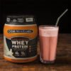 Whey Protein Bodybuilding Supplement Powder