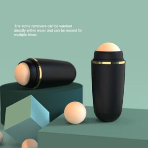 3 Colors Facial Volcanic Stone Roller